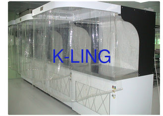 هود کابینت جریان هوای لامینار صنعتی ایزو 5 فوتوالکتریک 220V / 60HZ فیلتر شده
