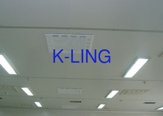 ترمینال سقف تمیز کننده اتاق تمیز کننده واحد فیلتر هواوی Hepa ، کلاس100 - 300000 رتبه تصفیه