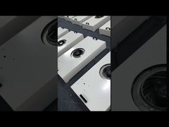 اتاق تمیز استیل ضد زنگ 304 واحد فیلتر فن با راندمان H14 با منبع تغذیه AC