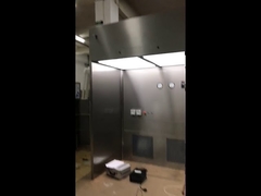 پانل های ساندویچی ضد حریق، اتاق تمیز دیواره نرم با درب فولادی هوابند