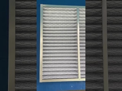 کارایی پنل فلتر تصفیه کننده هوا 46mm/96mm G4 رتبه بندی 5um متخلخل