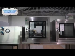 جعبه عبور حمام هوایی داروسازی بیمارستان / جعبه فیلتر اتاق پاک