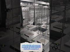 واحد فیلتر فن ورق گالوانیزه با وزن 125 کیلوگرم و سطح کم سر و صدا 45 دی بی