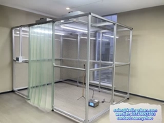 Softwall Modular Clean Room Laboratory Clean Booth نصب آسان