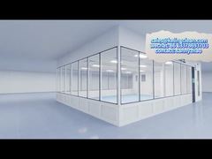 کلاس کنترل PLC 100 اتاق تمیز دیواره نرم با اندازه سفارشی و 1 سال گارانتی