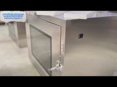 باکس عبور اتاق تمیز با قفل مکانیکی شنژن یا پورت بارگیری