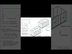 راه‌حل‌های اتاق تمیز مدولار سفارشی/ Softwall Clean Room برای صنعت
