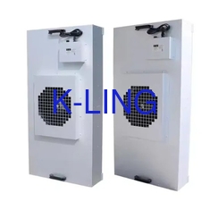 کلاس 100-1000 واحد فیلتر فن تصفیه در فولاد پوشیده با پودر و نقره برای حداکثر کارایی