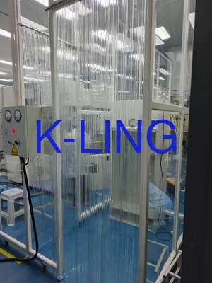 جمع آوری و جداسازی سریع اتاق تمیز ماژولار با کنترل مرطوب کننده دمای 2P 5P و فیلتر H14 HEPA 99.99%@0.3um