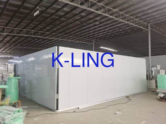 Modular Cleanroom Enclosure with Glass Walls and HEPA Unit Ceiling for Air Purification