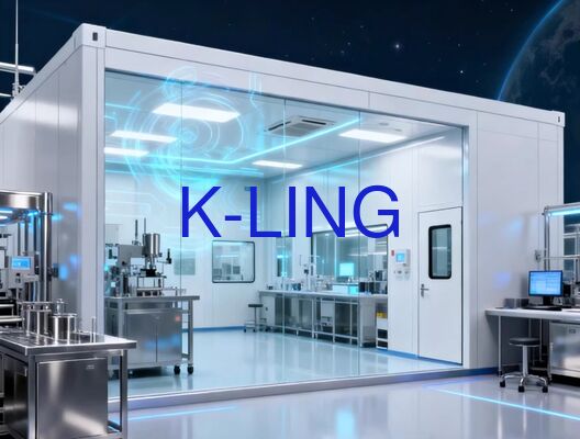 اتاق تمیز ماژولار با فیلتر HEPA و فیلتر دارای شیشه مگنیزیم پنل ساندویچ پشم سنگ 50 میلی متر و شیشه آلی خلاء دو لایه