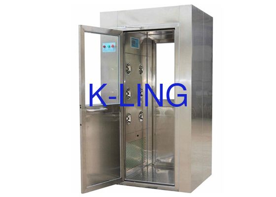 99.99٪ فیلتر ULPA دوش هوای اتاق تمیز با صفحه نمایش LED و مواد SUS 304