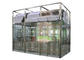اتاق دوش هوای دیواری با شیشه کامل ضخیم شده تونل سفارشی Z Type
