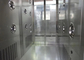 تونل هوای نیمه شیشه ای Cleanroom Stainless Steel با اندازه سفارشی