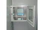 پنجره انتقال اتاق تمیز آزمایشگاه استاتیک کابینت فولادی ضد زنگ 304 با نور UV