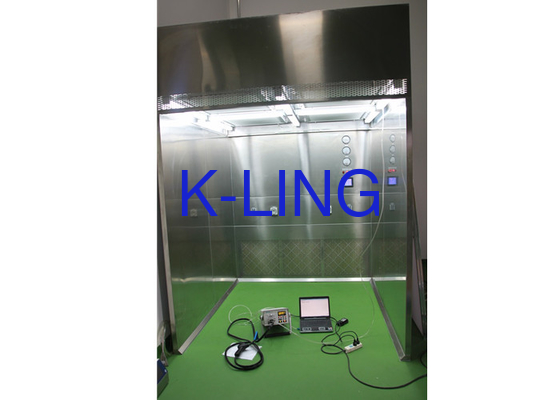 غرفه توزیع صفحه لمسی LCD 220 ولت / 50 هرتز غرفه نقره ای با ظرفیت قابل تنظیم