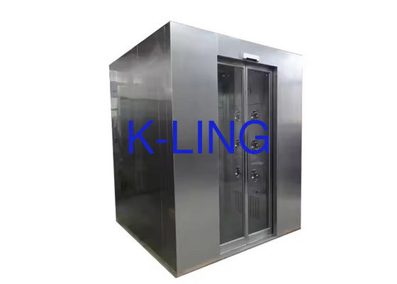 220V / 50Hz منبع برق نوع سفارشی دوش هوا با درب کشویی اتوماتیک