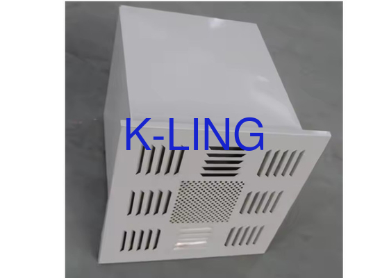 جعبه فیلتر 200 CFM با پوستر پوشش فولاد HEPA با سطح کم سر و صدا ≤50dB و طول عمر طولانی