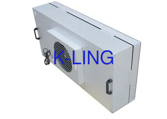 واحد فیلتر فن صنعتی 650 X 650 X 350mm سفید برای محیط کنترل شده
