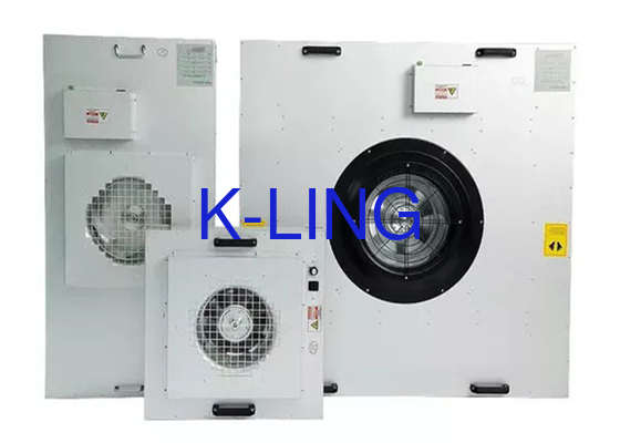 سطح سر و صدا 45 DB واحد فیلتر فن سفید 650 X 650 X 350mm برای صنعتی