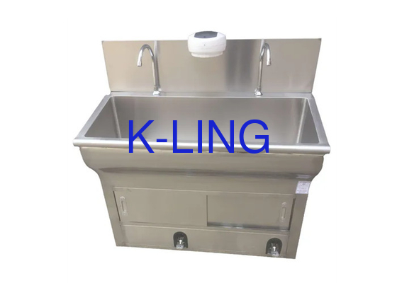 حوضچه شستشوی پزشکی بیمارستان طراحی اصلی اندازه سفارشی برای اتاق تمیز