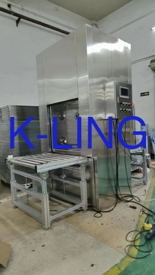 PLC اتاق پاک پاک سازی اتاق عبور با خط حمل کننده برای انتقال مواد