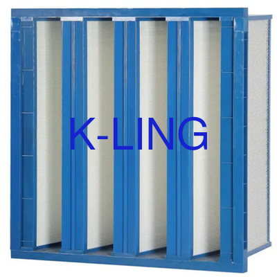 فیلتر بانکی با قاب پلاستیکی برای فیلتر کردن اتاق تمیز و عملکرد در محیط های صنعتی