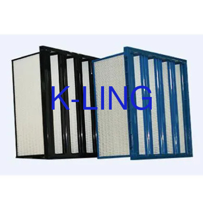فیلتر بانکی با قاب پلاستیکی برای فیلتر کردن اتاق تمیز و عملکرد در محیط های صنعتی