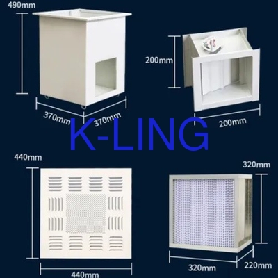 جعبه فیلتر ترمینال اندازه خارجی 1175x575x350mm برای کاربردهای صنعتی