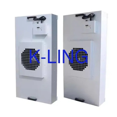 کلاس 100-1000 واحد فیلتر فن تصفیه در فولاد پوشیده با پودر و نقره برای حداکثر کارایی
