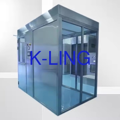اتاق تمیز اصلی دیوار نرم از گوانگ دونگ با مواد قاب آلومینیوم 4000x4000x2596mm