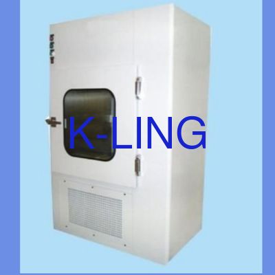 جعبه عبور فولاد ضد زنگ قابل تنظیم زمان دوش هوا 0-99s ظرفیت 50L برای اتاق تمیز داروسازی