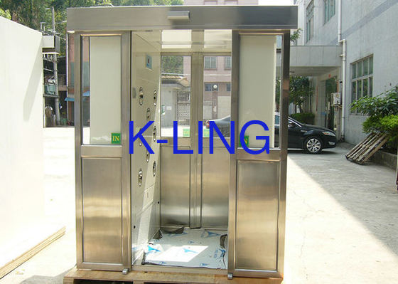 دوش هوای استیل ضد زنگ با ظرفیت و دکمه توقف اضطراری 1-2 نفره فرکانس 50 هرتز/60 هرتز