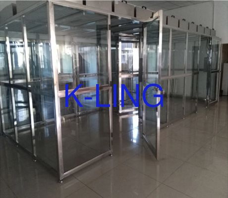 Modular Cleanroom System with ISO5/6/7/8 HEPA Filter 99.99% @0.3UM and Freestanding or Wall Mounted Installation