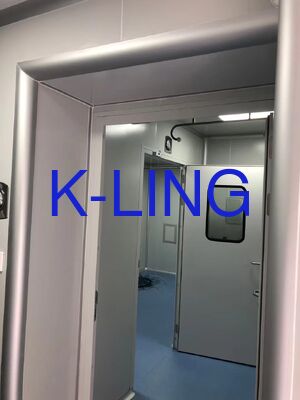 اتاق تمیز ماژولار با سطح سر و صدا کمتر از 65 DB و نور تصفیه بیش از 300 لوکس برای استانداردهای کلاس 1000/ISO5/ISO6/ISO7