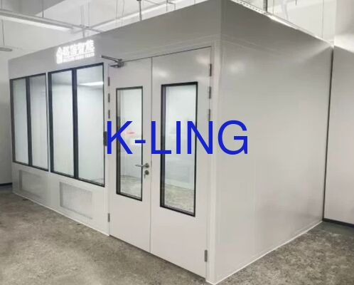 اتاق تمیز مدولار با فیلترهای HEPA/ULPA، روشنایی 350 لوکس و ضخامت 50 میلی متر برای محیط های کنترل شده