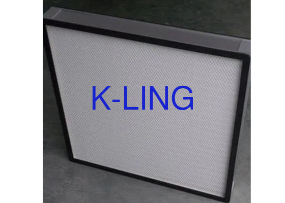 فیلتر هوا 24x24 اینچ مینی پلات HEPA با قاب آلومینیوم و H12-H14 کارایی برای تصفیه هوا