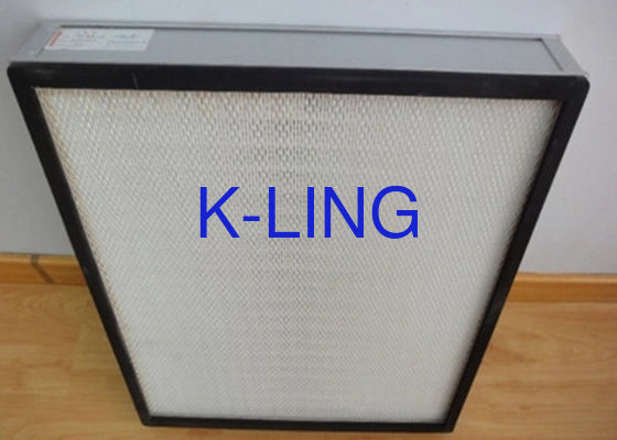 فیلتر هوا 24x24 اینچ مینی پلات HEPA با قاب آلومینیوم و H12-H14 کارایی برای تصفیه هوا