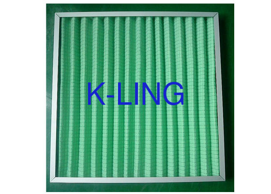 پانل ظرفیت نگهدارنده گرد و غبار V Shape Pleat بزرگ فیلترهای هوا G1 G3 کارایی