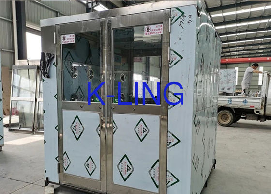 دوش هوای اتاق تمیز خودکار با سیستم کاهش صدا