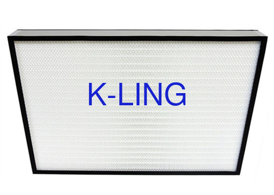 فریم آلومینیومی اکسترود شده فیلتر HEPA مینی پلیسه بدون جداکننده گواهینامه ISO