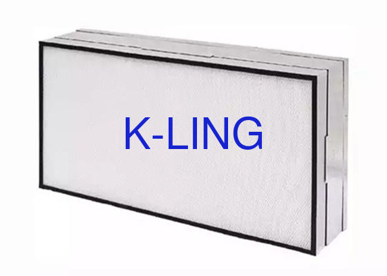فیلتر هوای مینی پلیسه دار HEPA بدون جداکننده برای تعویض واحد فیلتر فن