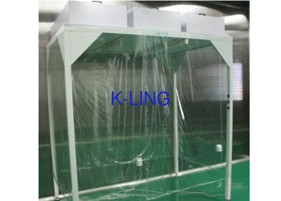 Softwall Modular Clean Room Laboratory Clean Booth نصب آسان