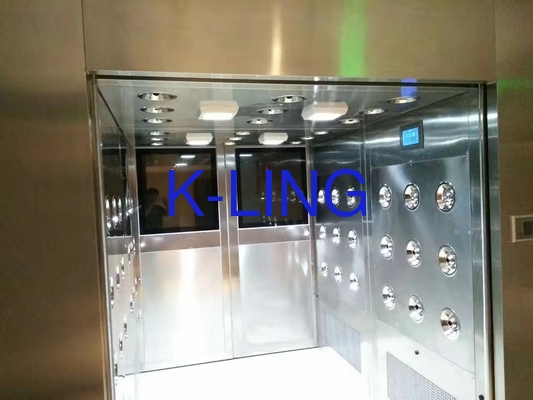 IP54 فیلتر HEPA تونل دوش هوا از فولاد ضد زنگ اندازه سفارشی