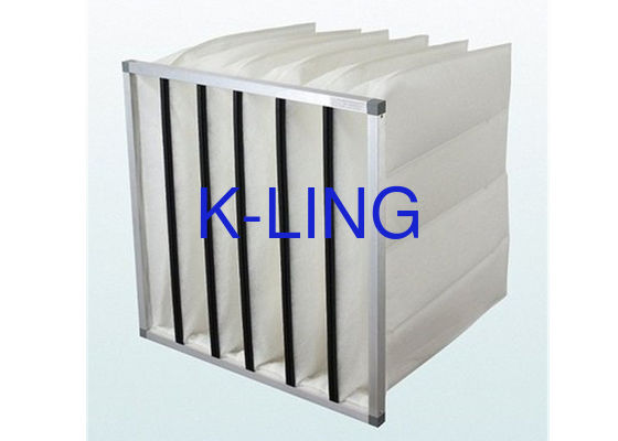 کارایی کیسه فیلتر فیبر مصنوعی کیسه فیلتر هوا با قاب آلومینیوم