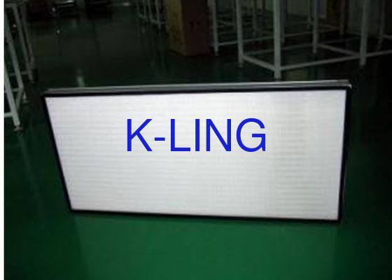 قاب صنعتی آلومینیوم آلیاژ ULPA / HEPA فیلتر هوا سایز سفارشی