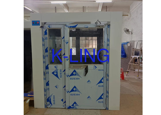 چراغ LED تونل دوش هوا با سیستم Interlock و فیلتر HEPA