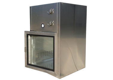 جعبه گذرگاه OEM SS 201 Dynamic Cleanroom با درب نرم افزار رایانه ای