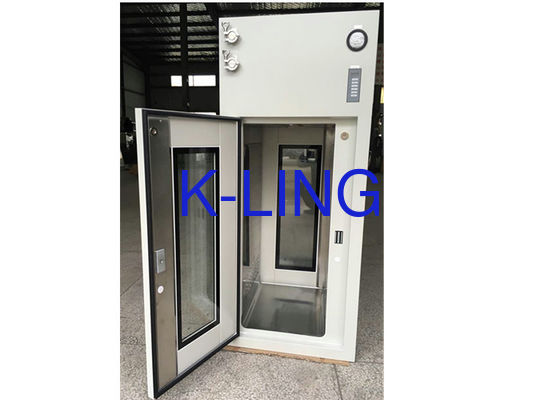 جعبه عبور دوش از استیل ضد زنگ سفارشی 201 برای کارگاه GMP