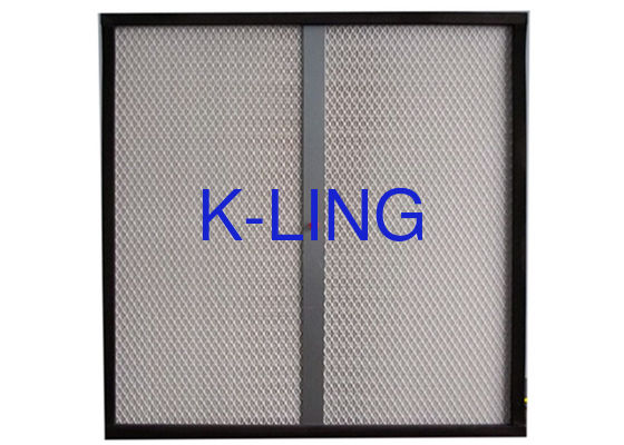 فیلتر H13 - H14 HEPA با درگاه DOP برای کارگاه GMP / فیلتر هوای اتاق تمیز